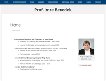 Tablet Screenshot of benedekimre.ro